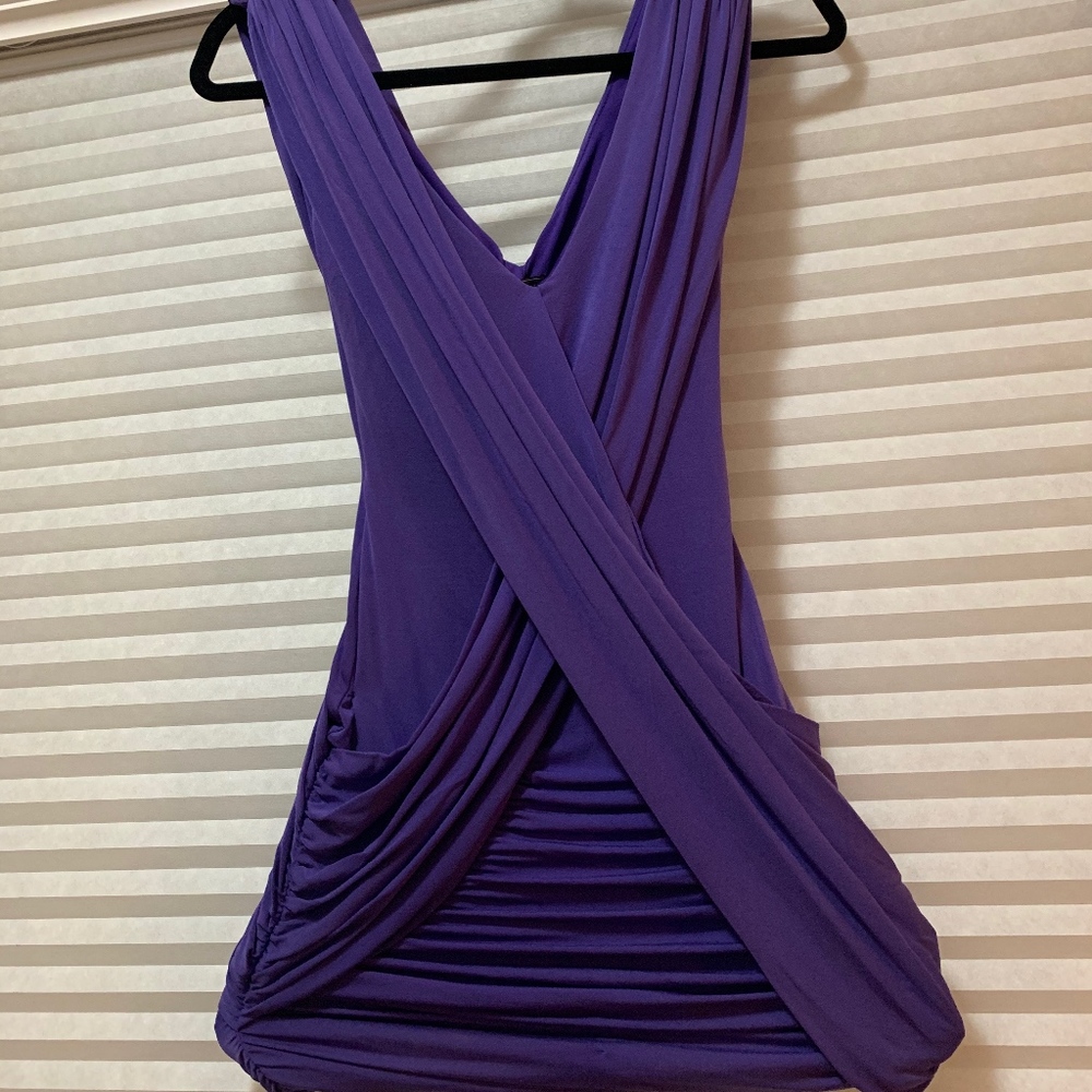 Purple dress